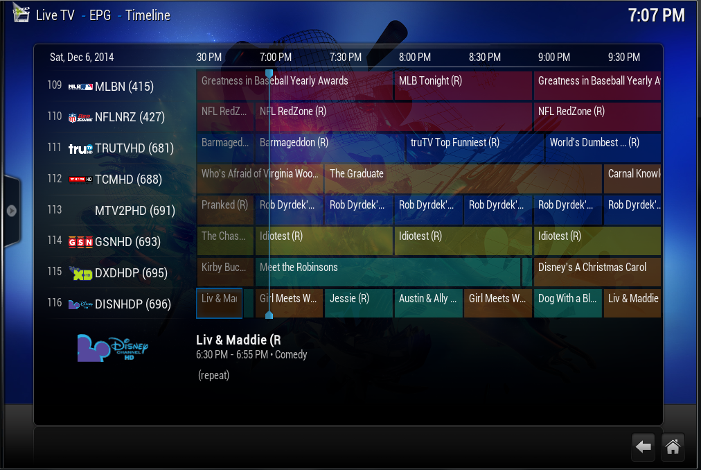[PVR] EPG-Guide overview like the Guide-view in Kodi - Feature Requests ...
